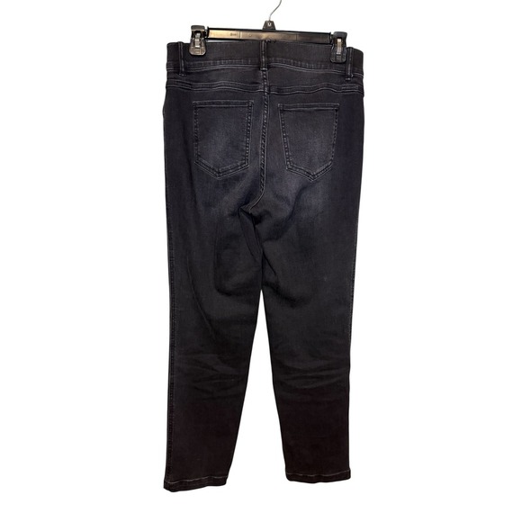 SPANX Women's Medium Wash Pull-On Denim Jeggings Comfort Stretch Pants - Picture 4 of 4